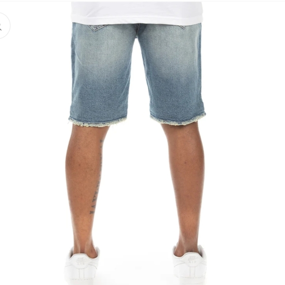 Akoo Shockwave Jean Short in Kir Royal - Picture 2 of 8